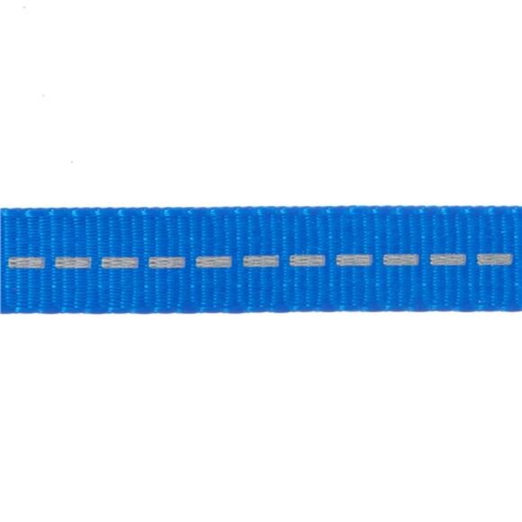 Reflective Polyester Dog Leash, Blue, Medium, 5 feet - Picture 3 of 5